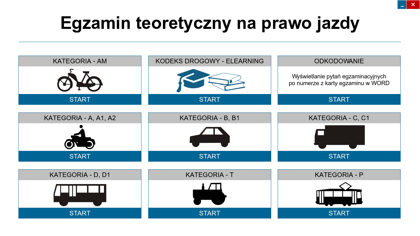 Testy egzaminacyjne na prawo jazdy. - Testy na Prawo Jazdy